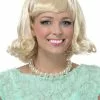 Partytime Costume & Lingerie (Yiwu) Factory Blonde 50's Flip Wig -Costumes Sales 50s flip wig