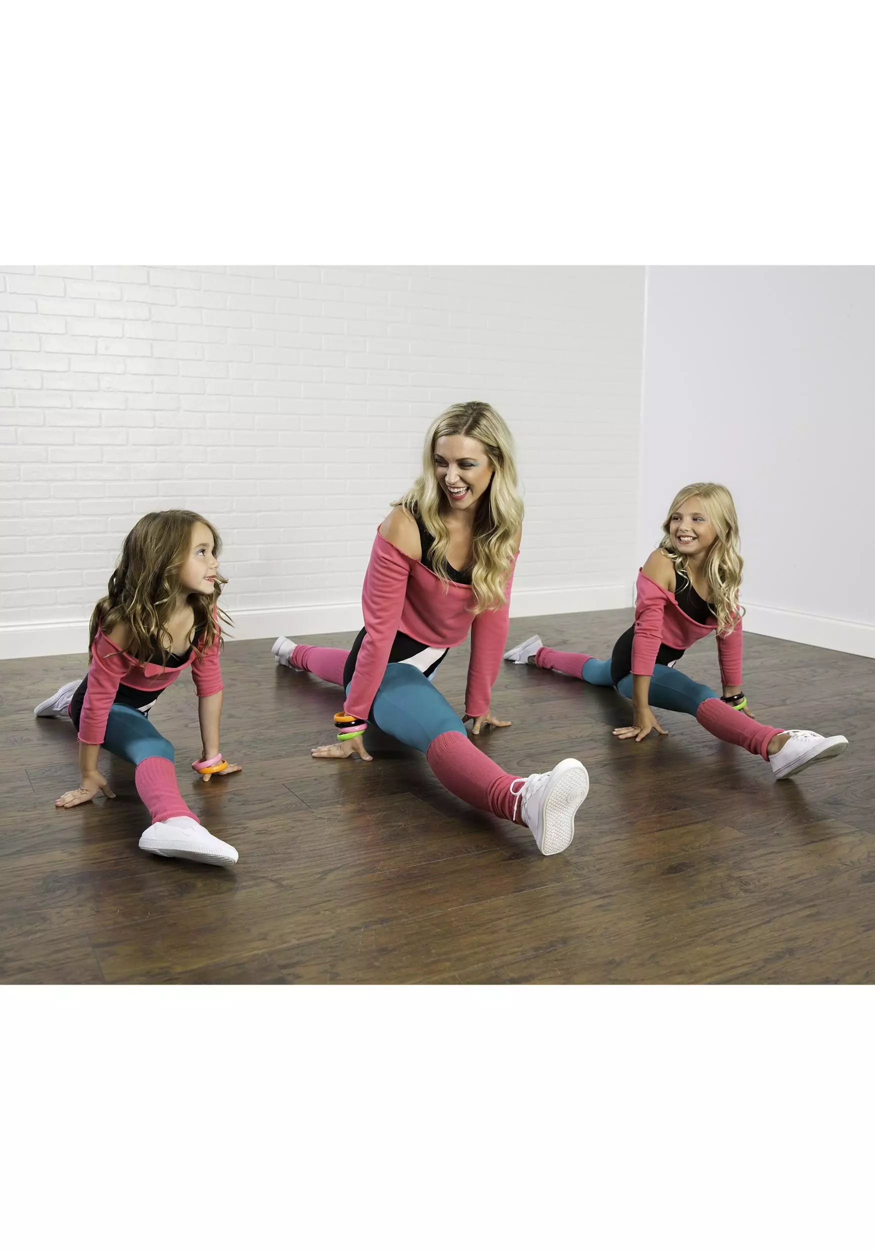 Fun Costumes Toddler 80's Workout Girl Costume 5 Fun Costumes Toddler 80's Workout Girl Costume - Image 3