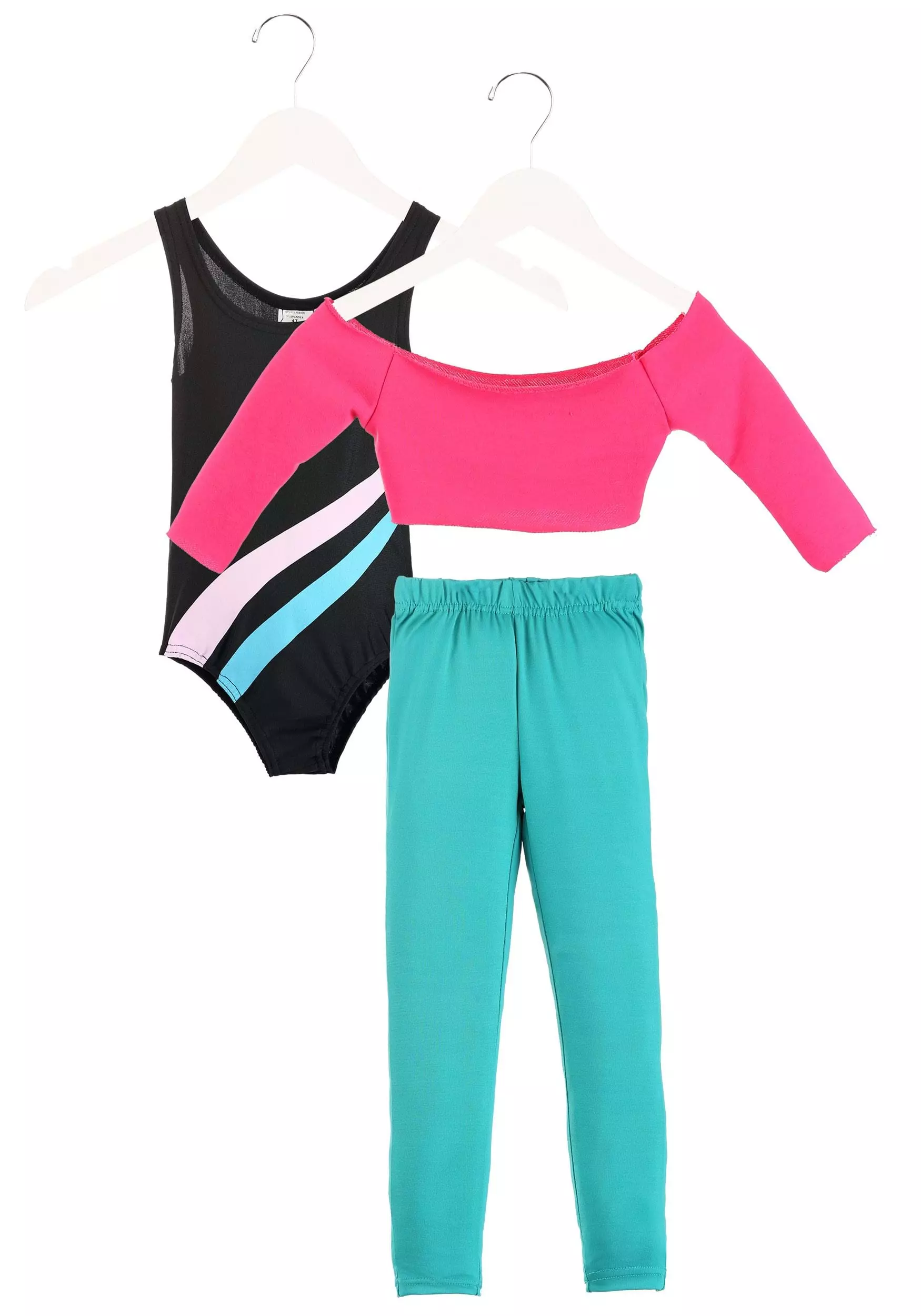 Fun Costumes Toddler 80's Workout Girl Costume 7 Fun Costumes Toddler 80's Workout Girl Costume - Image 5