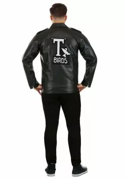 Fun Costumes Men's Grease Authentic T-Birds Jacket Costume -Costumes Sales adult authentic t birds jacket back