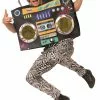 Morris Costumes Boom Box Costume For Adults 2 Morris Costumes Boom Box Costume For Adults -Costumes Sales adult boom box costume