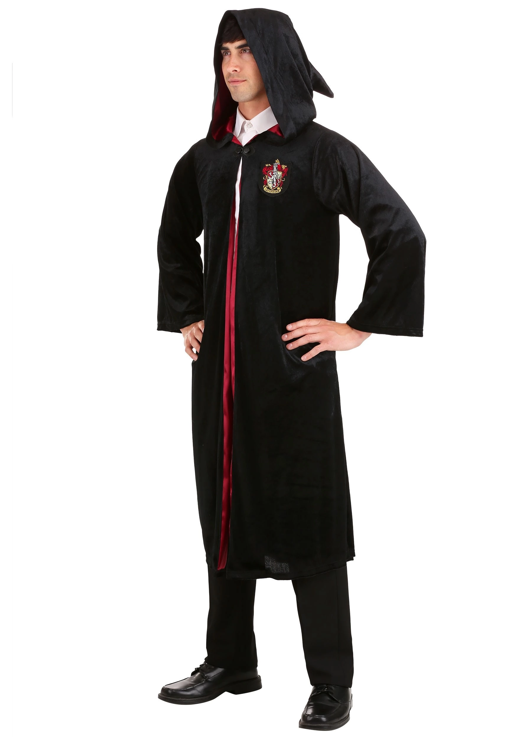 Jerry Leigh Harry Potter Adult Deluxe Gryffindor Robe Costume 7 Jerry Leigh Harry Potter Adult Deluxe Gryffindor Robe Costume - Image 5