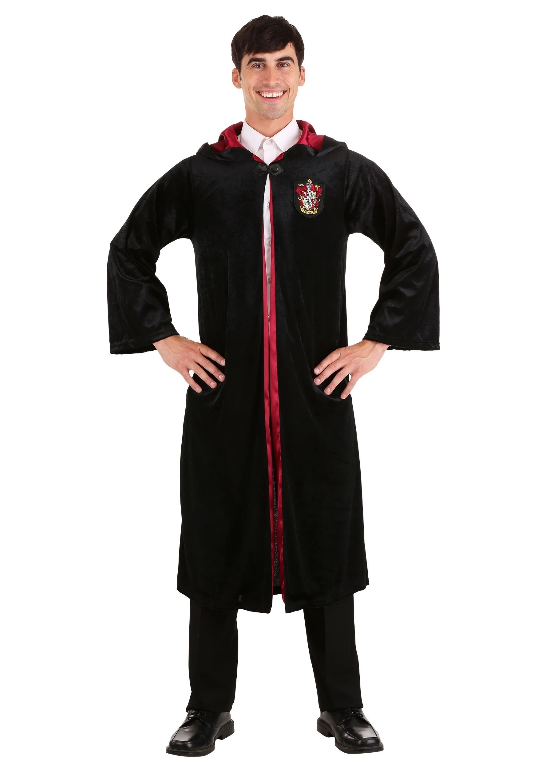 Jerry Leigh Harry Potter Adult Deluxe Gryffindor Robe Costume 8 Jerry Leigh Harry Potter Adult Deluxe Gryffindor Robe Costume - Image 6
