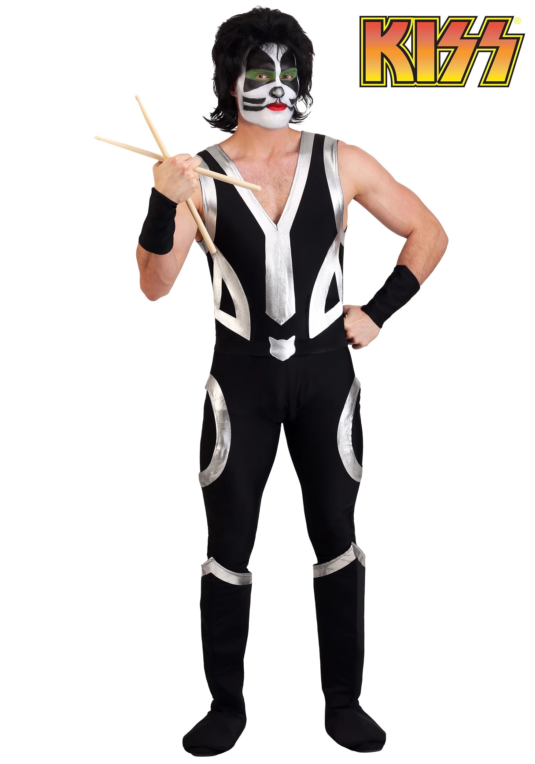 Fun Costumes KISS The Catman Costume For Adults 3 Fun Costumes KISS The Catman Costume For Adults