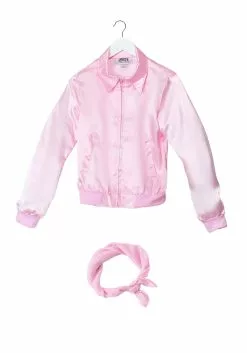 Fun Costumes Women's Grease Pink Ladies Jacket -Costumes Sales adult pink ladies jacket alt 7