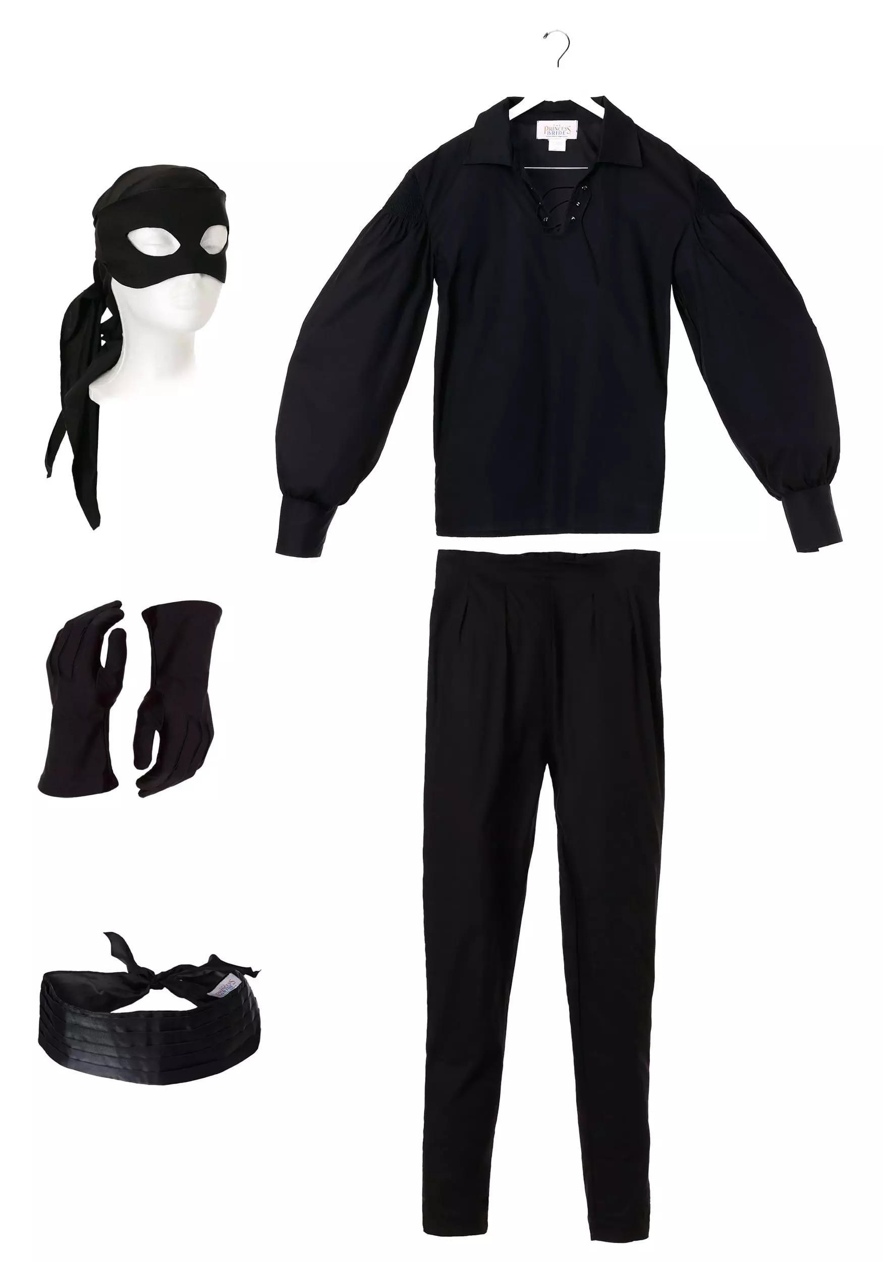 Meisheng Princess Bride Men's Westley Costume 4 Meisheng Princess Bride Men's Westley Costume - Image 2