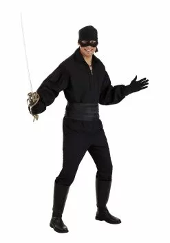 Meisheng Princess Bride Men's Westley Costume 19 Meisheng Princess Bride Men's Westley Costume -Costumes Sales adult princess bride westley costume alt 7