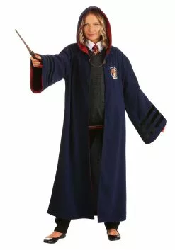 Elope Vintage Harry Potter Hogwarts Gryffindor Robe 21 Elope Vintage Harry Potter Hogwarts Gryffindor Robe -Costumes Sales adult vintage harry potter hogwarts gryffindor rob alt 9