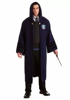 Elope Adult's Vintage Harry Potter Hogwarts Ravenclaw Robe 15 Elope Adult's Vintage Harry Potter Hogwarts Ravenclaw Robe -Costumes Sales adult vintage harry potter hogwarts ravenclaw rob alt 4