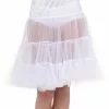 Fun Costumes White Knee Length Crinoline For Adults -Costumes Sales adult white knee length crinoline