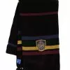 Elope Striped Harry Potter Hogwarts Scarf -Costumes Sales black harry potter scarf