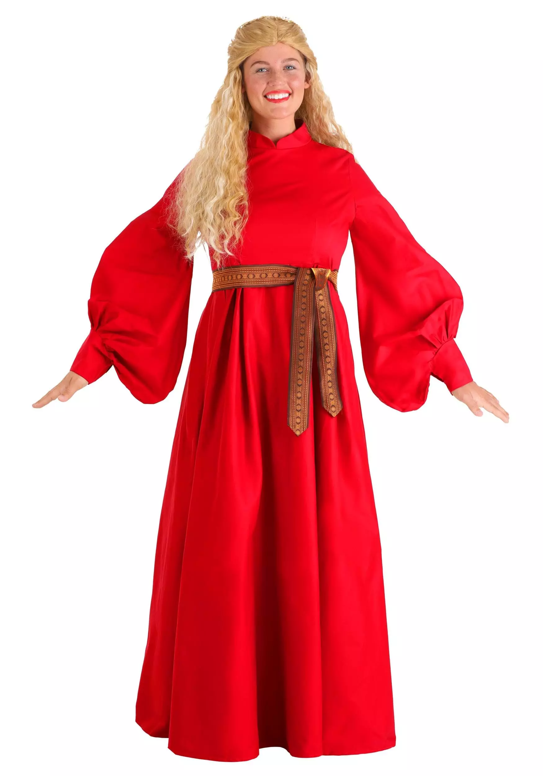 Meisheng Women's Princess Bride Buttercup Peasant Dress Costume 4 Meisheng Women's Princess Bride Buttercup Peasant Dress Costume - Image 2