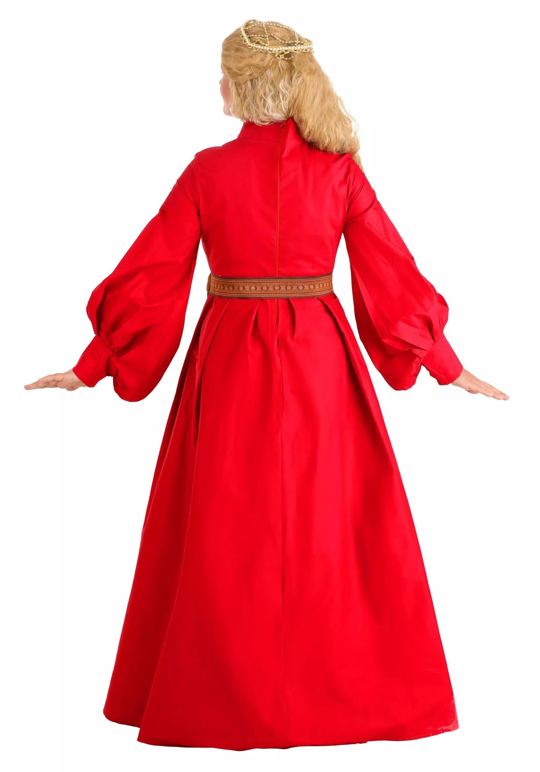 Meisheng Women's Princess Bride Buttercup Peasant Dress Costume 5 Meisheng Women's Princess Bride Buttercup Peasant Dress Costume - Image 3