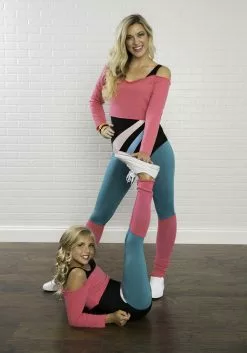 Fun Costumes 80's Workout Girl Costume For Kids -Costumes Sales child 80s workout girl costume 2