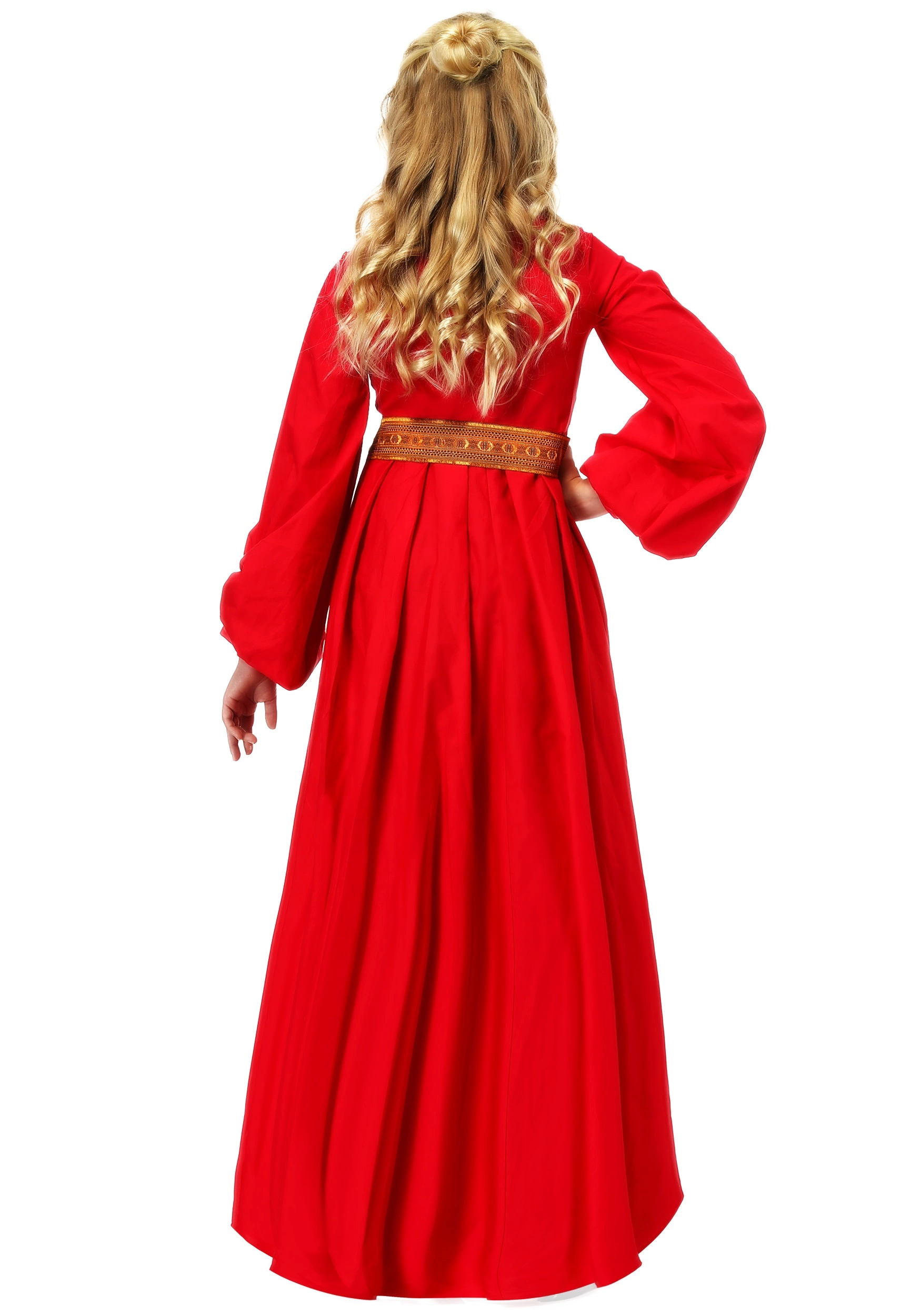 Meisheng Girls Buttercup Peasant Dress Costume 4 Meisheng Girls Buttercup Peasant Dress Costume - Image 2