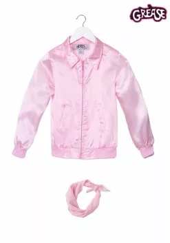 Fun Costumes Girl's Grease Pink Ladies Costume Jacket -Costumes Sales child pink ladies jacket alt 5