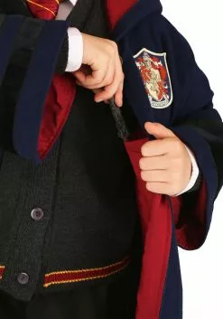 Elope Child Vintage Hogwarts Gryffindor Robe -Costumes Sales child vintage hogwarts gryffindor robe alt 5