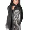 Elope Voldemort Dark Mark Lightweight Scarf 2 Elope Voldemort Dark Mark Lightweight Scarf -Costumes Sales dark mark lightweight scarf