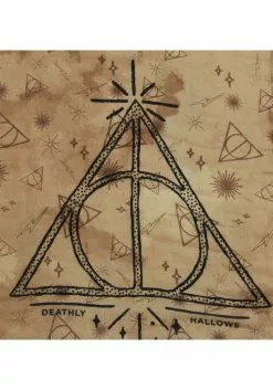 Elope Harry Potter | Deathly Hallows Lightweight Scarf 10 Elope Harry Potter | Deathly Hallows Lightweight Scarf -Costumes Sales deathly hallows lightweight scarf alt 2