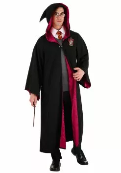 Jerry Leigh Deluxe Harry Potter Costume For Adults -Costumes Sales deluxe harry potter adults costume alt2