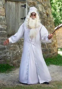 Jerry Leigh Men's Harry Potter Dumbledore Deluxe Costume