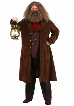 Jerry Leigh Men's Harry Potter Hagrid Deluxe Costume -Costumes Sales deluxe harry potter hagrid mens costume alt2 upd