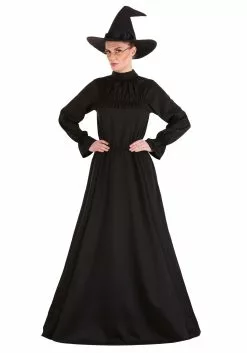 Jerry Leigh Deluxe Harry Potter Plus Size McGonagall Costume -Costumes Sales deluxe harry potter mcgonagall plus size costume alt2 upd