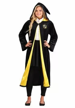 Jerry Leigh Deluxe Harry Potter Adult Plus Size Hufflepuff Robe Costume 13 Jerry Leigh Deluxe Harry Potter Adult Plus Size Hufflepuff Robe Costume -Costumes Sales deluxe harry potter plus size adult hufflepuff robe costume