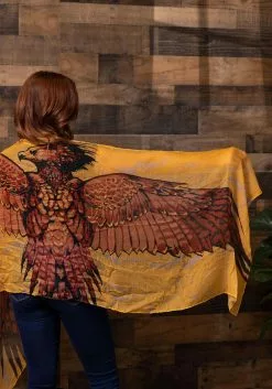 Elope Harry Potter Lightweight Fawkes Wing Scarf -Costumes Sales fawkes lightweight wing scarf alt 4
