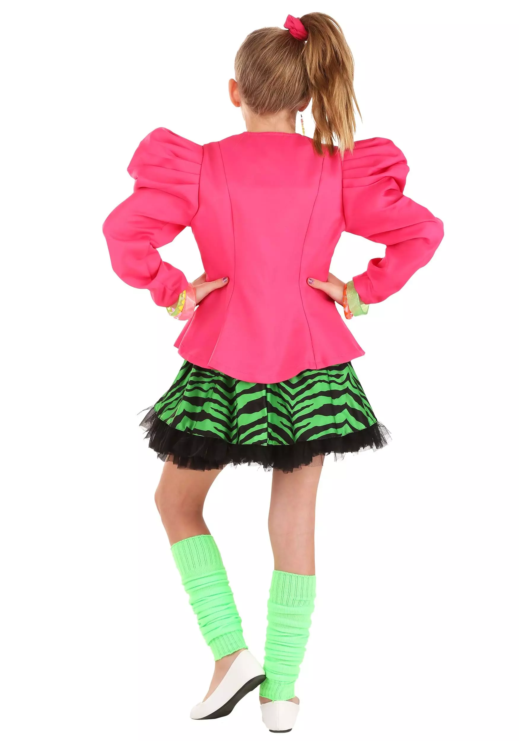 Fun Costumes 80s Valley Girl Costume For Girls 4 Fun Costumes 80s Valley Girl Costume For Girls - Image 2