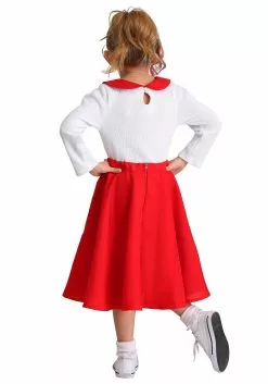 Fun Costumes Grease Rydell High Toddler Cheerleader Costume -Costumes Sales grease rydell high toddlers cheerleader costume back