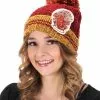 Elope Heathered Pom Beanie Gryffindor -Costumes Sales gryffindor heathered pom beanie