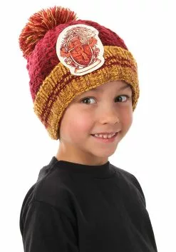 Elope Heathered Pom Beanie Gryffindor -Costumes Sales gryffindor heathered pom beanie alt 2