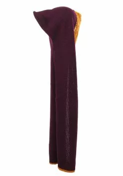 Elope Gryffindor Knit Maroon And Gold Costume Hood -Costumes Sales gryffindor knit hood alt 2