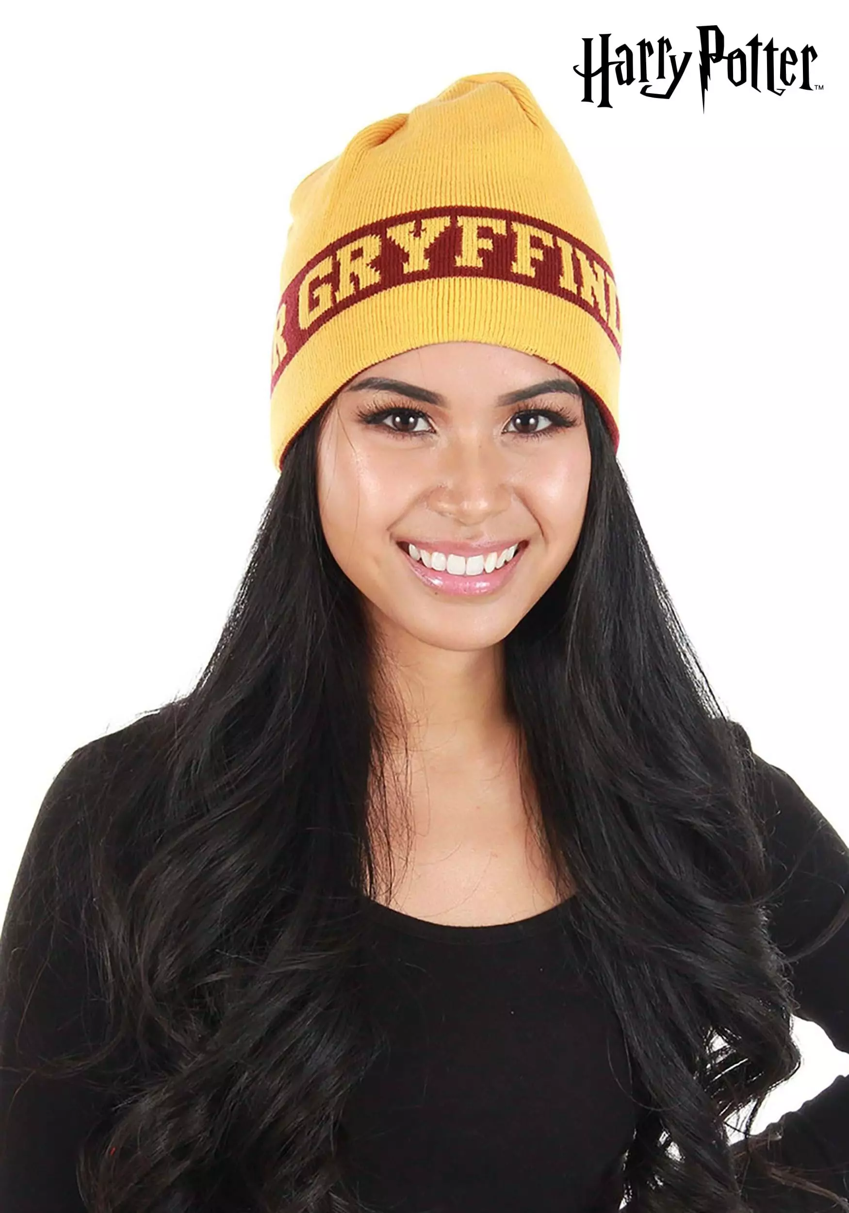 Elope Gryffindor Reversible Warm Knit Beanie 3 Elope Gryffindor Reversible Warm Knit Beanie