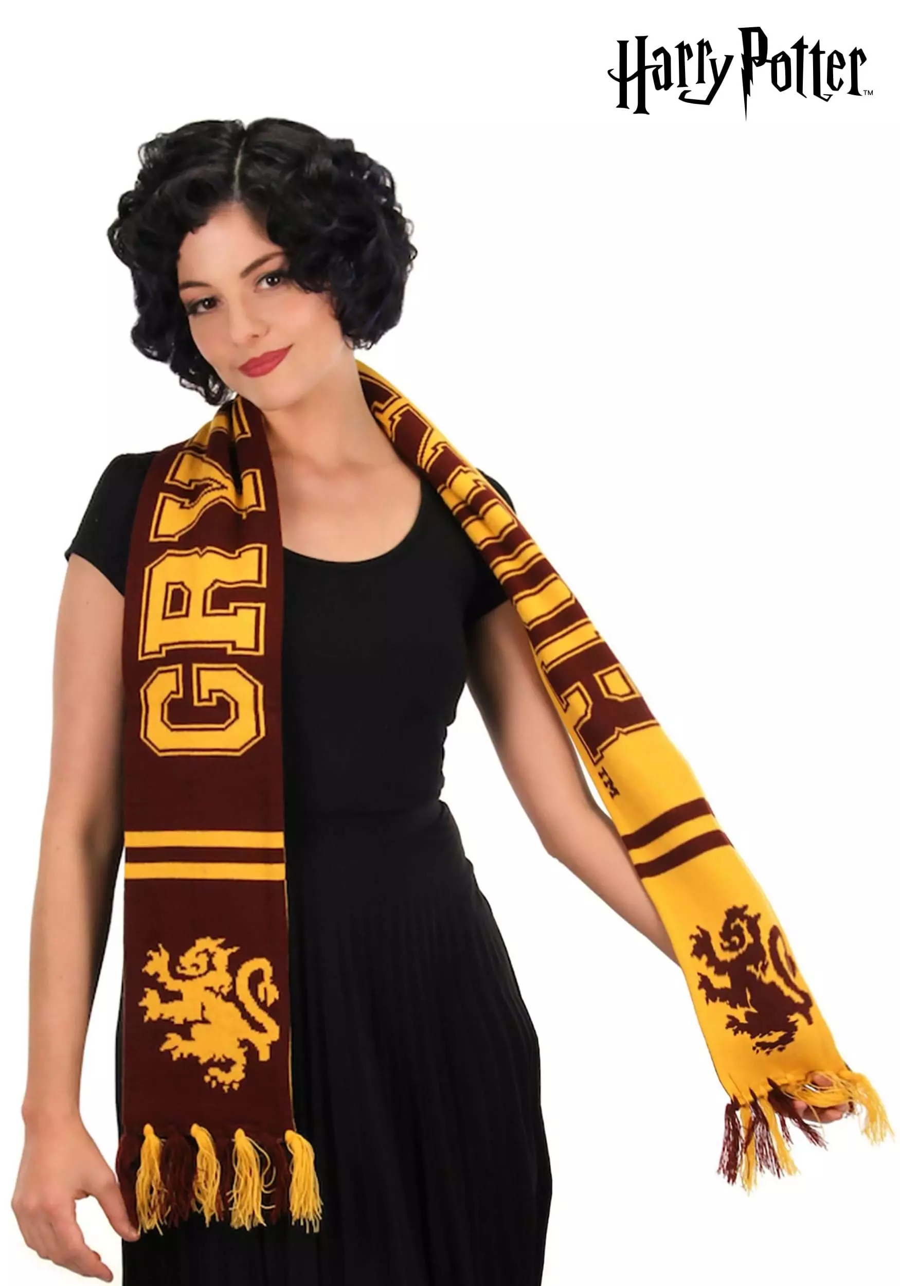 Elope Gryffindor Reversible Winter Knit Scarf 3 Elope Gryffindor Reversible Winter Knit Scarf