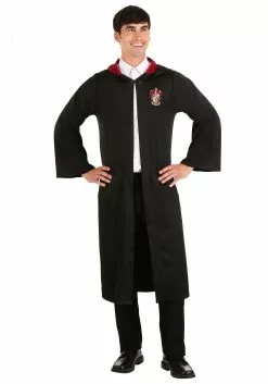 Jerry Leigh Adult Harry Potter Gryffindor Robe Costume -Costumes Sales harry potter adult gryffindor robe costume