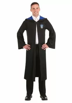 Jerry Leigh Adult Harry Potter Ravenclaw Robe Costume -Costumes Sales harry potter adult ravenclaw robe costume