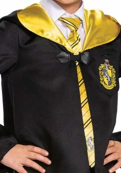 Disguise Harry Potter Classic Hufflepuff Robe Costume For Kids -Costumes Sales harry potter child classic hufflepuff robe costume alt 2