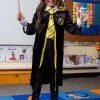 Jerry Leigh Harry Potter Kids Deluxe Hufflepuff Robe Costume -Costumes Sales harry potter child deluxe hufflepuff robe 0