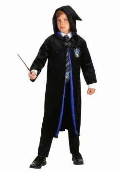 Jerry Leigh Kids Harry Potter Deluxe Ravenclaw Robe Costume -Costumes Sales harry potter child deluxe ravenclaw robe alt 2