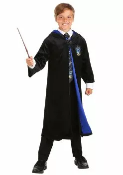 Jerry Leigh Kids Harry Potter Deluxe Ravenclaw Robe Costume -Costumes Sales harry potter child deluxe ravenclaw robe alt1