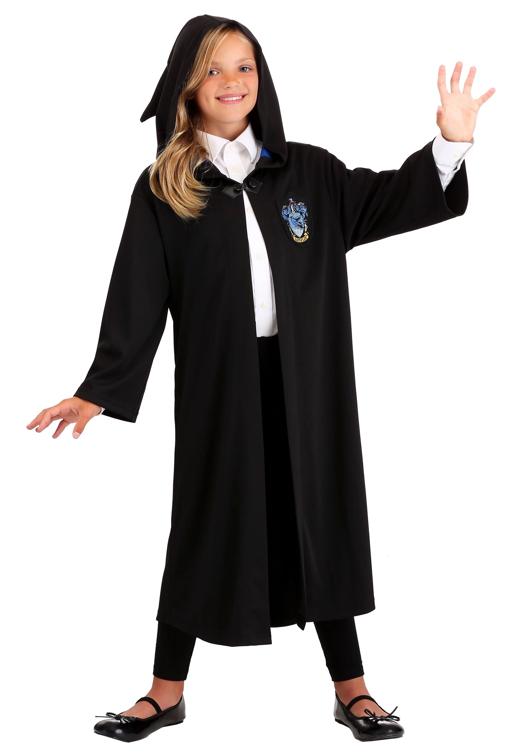 Jerry Leigh Kids Harry Potter Ravenclaw Robe Costume 4 Jerry Leigh Kids Harry Potter Ravenclaw Robe Costume - Image 2