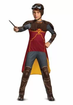 Disguise Harry Potter Kid's Deluxe Ron Weasley Quidditch Costume