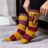 Bioworld Merchandising / Independent Sales Harry Potter Rugby Stripe Gryffindor Crew Socks -Costumes Sales harry potter gryffindor rugby strip crew socks
