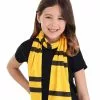 Elope Harry Potter Hufflepuff Printed Scarf -Costumes Sales harry potter hufflepuff printed scarf