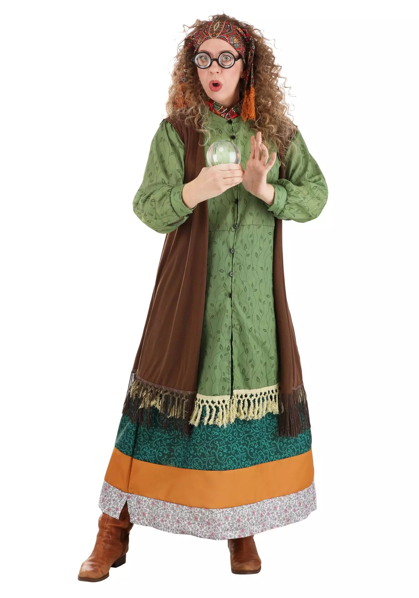 Jerry Leigh Harry Potter Deluxe Plus Size Professor Trelawney Costume For Women 3 Jerry Leigh Harry Potter Deluxe Plus Size Professor Trelawney Costume For Women