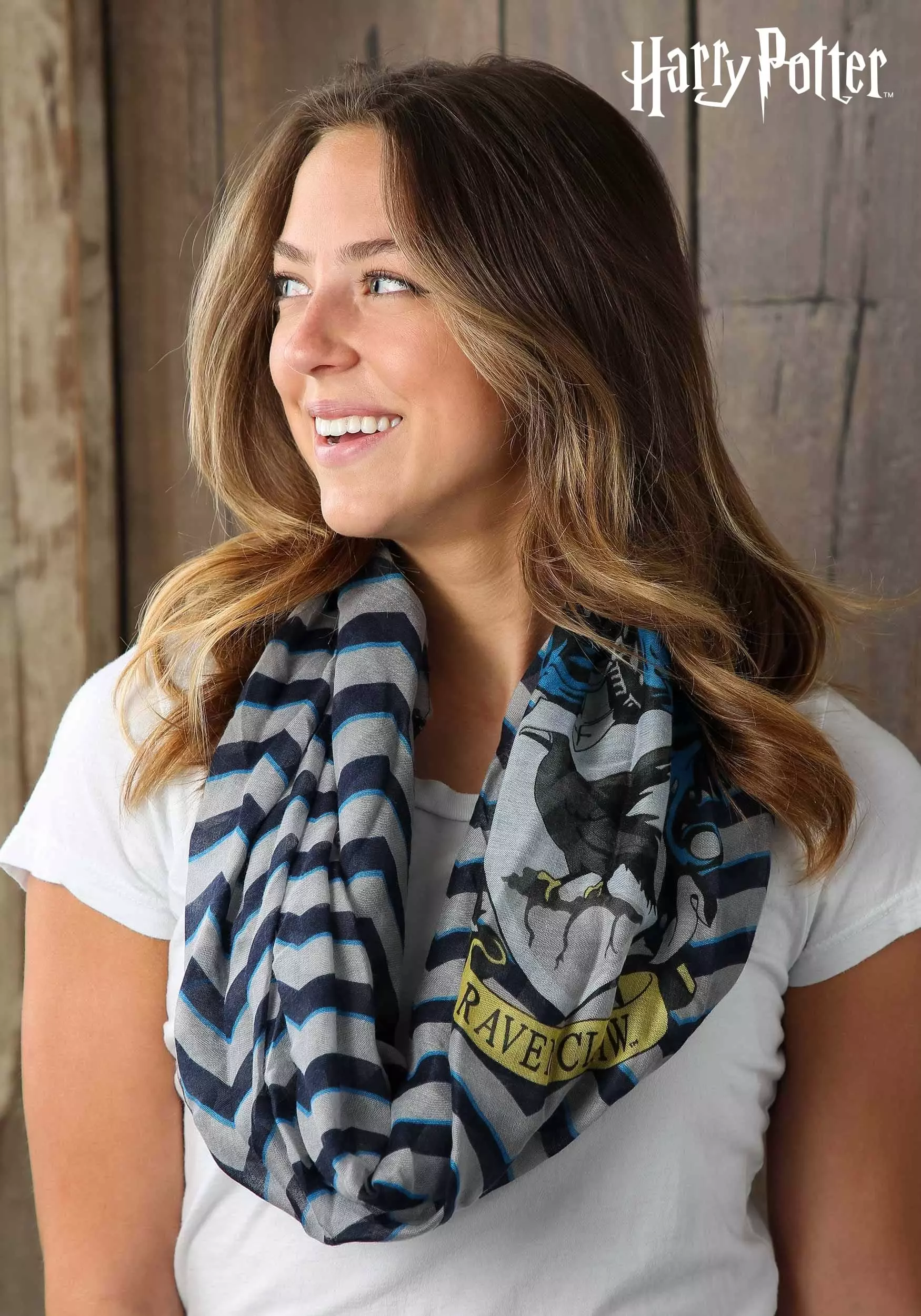 Elope Ravenclaw House Infinity Scarf 3 Elope Ravenclaw House Infinity Scarf