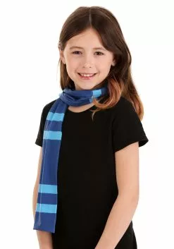 Elope Harry Potter: Ravenclaw Printed Scarf -Costumes Sales harry potter ravenclaw printed scarf alt 1