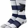 Bioworld Merchandising / Independent Sales Harry Potter Ravenclaw Rugby Stripe Crew Socks -Costumes Sales harry potter ravenclaw rugby stripe crew socks